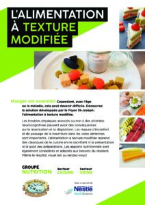 L’alimentation à texture modifiée